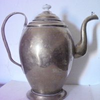 Стар чайник от месинг, снимка 6 - Антикварни и старинни предмети - 24737389