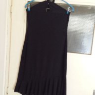 Черна рокля с презрамки, размер М, снимка 1 - Рокли - 18401343