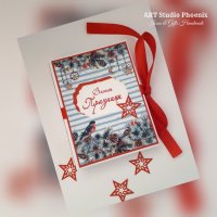 Коледно - новогодишни албумчета за снимки - ръчна изработка!, снимка 5 - Други - 23738264