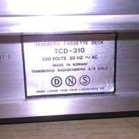 tandberg tcd-310 cassette deck-made in norway-внос швеция, снимка 16 - Декове - 25381445