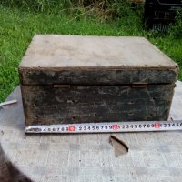 Старинен дървен куфар #2, снимка 3 - Антикварни и старинни предмети - 22398938