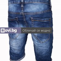 Къси мъжки дънки X010, снимка 2 - Къси панталони - 21458453