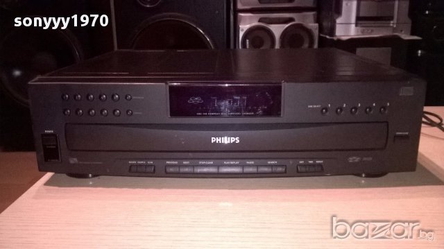 Philips cdc745/00 cd player changer-внос швеицария, снимка 1 - Ресийвъри, усилватели, смесителни пултове - 15104923
