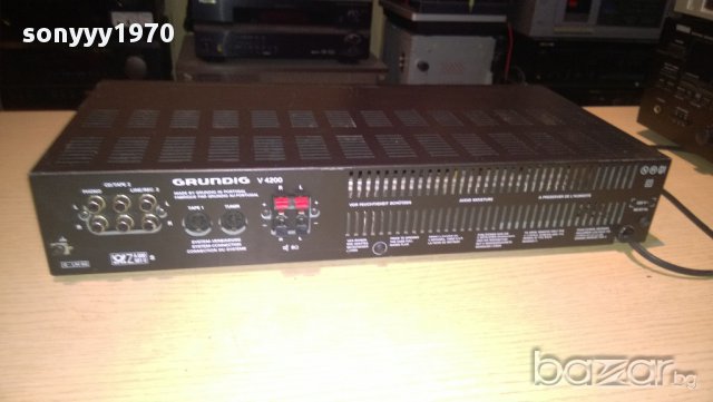 grundig v4200-stereo amplifier-made in germany-внос швеицария, снимка 6 - Ресийвъри, усилватели, смесителни пултове - 10758652