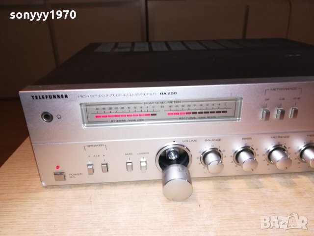 telefunken ra200-amplifier-внос швеицария, снимка 3 - Ресийвъри, усилватели, смесителни пултове - 21652857