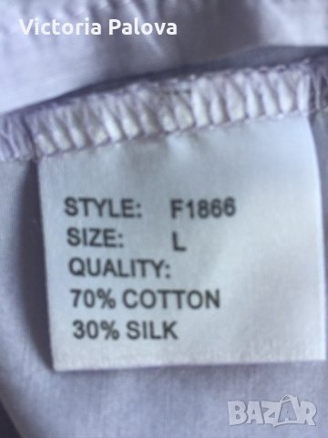 Празнична копринена блуза, снимка 8 - Туники - 22527546