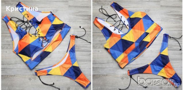 Бански костюм с бюстие различни десени и размери, снимка 9 - Бански костюми - 20875636