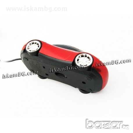 Мишка под формата на кола Порше - Червена, снимка 2 - Клавиатури и мишки - 13476525