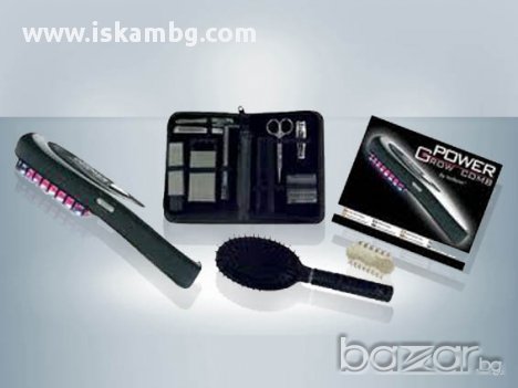 Лазерна четка за косопад Power Grow Comb - код 0286, снимка 3 - Аксесоари за коса - 13310677