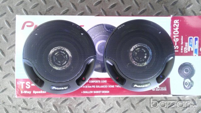 PIONEER Говорители 10 см "3-лентови 120 вата/тонколони- оригинал, снимка 3 - Аксесоари и консумативи - 6582210