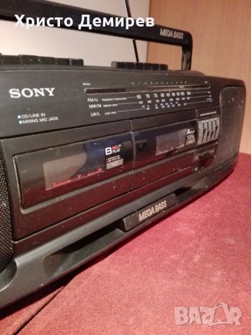  SONY CFS-DW34L, снимка 5 - Радиокасетофони, транзистори - 23958778