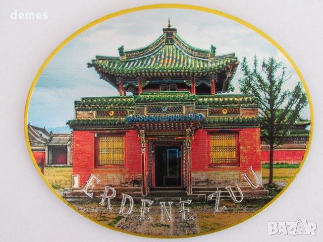  Голям автентичен магнит от Монголия-пагода, снимка 8 - Други ценни предмети - 23347984