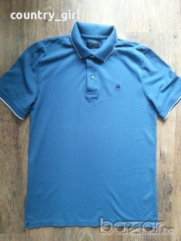 g-star 3301 slim g polo t - страхотна мъжка тениска, снимка 5 - Тениски - 21140583