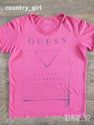 Guess  - страхотна мъжка тениска , снимка 2 - Тениски - 26019117