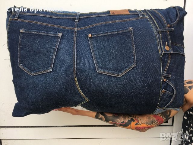 Дънкови изделия / Ръчно изработени, снимка 5 - Възглавници - 22317787