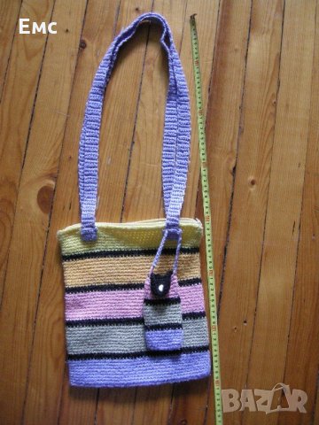 Плетена чанта, снимка 2 - Чанти - 21817197
