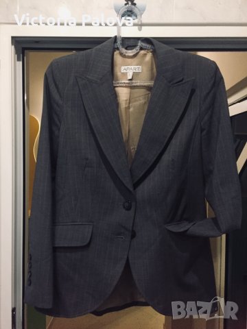 Модерна кройка сако APART Германия, снимка 2 - Сака - 24128477