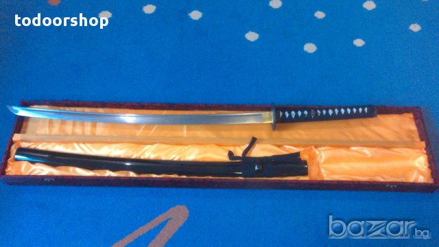 Самурайски меч Katana боен самурайски меч Катана, снимка 6 - Други ценни предмети - 13222914