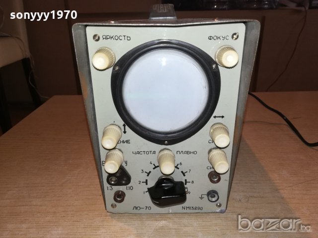 АНТИК-ло-70 ретро колекция-здрав руски осцилоскоп, снимка 8 - Колекции - 20262007