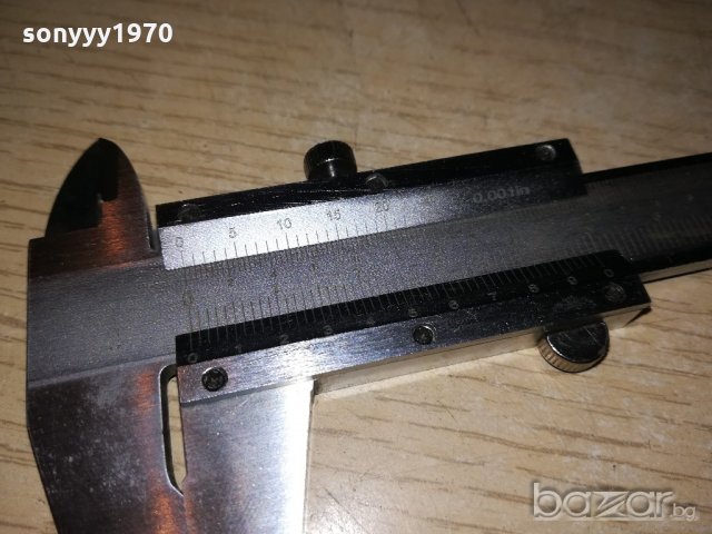 шублер-24см-метален-внос швеицария, снимка 4 - Измервателни инструменти - 20719972