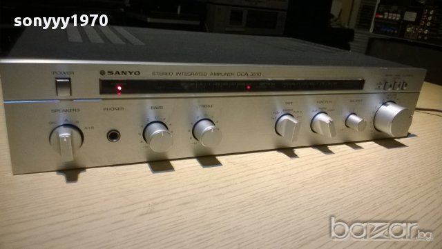 sanyo dca-3510-stereo amplifier-made in spain-внос швеицария, снимка 4 - Ресийвъри, усилватели, смесителни пултове - 10353212