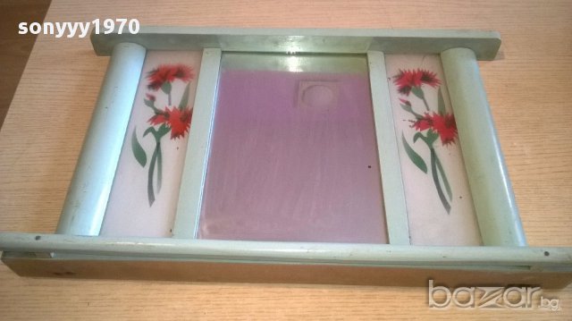 Ретро колекция-старинно огледало-антика-50х30х7см, снимка 6 - Антикварни и старинни предмети - 17745892