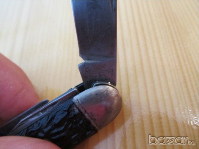 Старо ножче сгъваем нож  richardson sheffield ENGLAND малко джобно ножче, снимка 6 - Други ценни предмети - 14948341