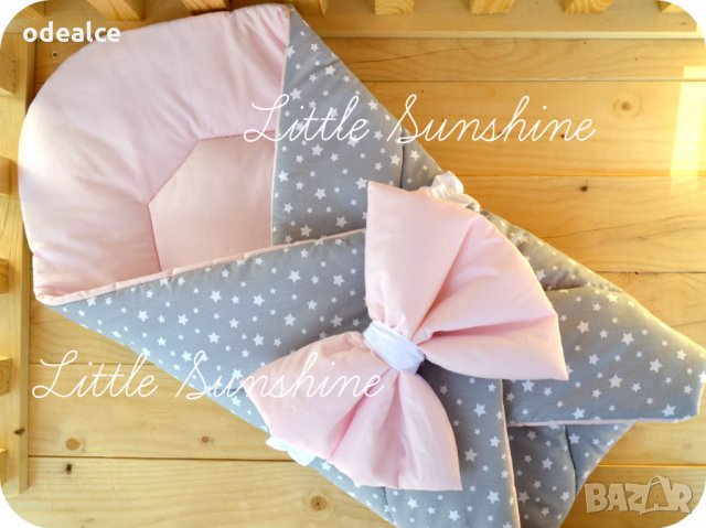 Невероятно бебешко одеалце Little Sunshine тип "прегърни ме" /порт бебе/ - удобно, сигурно, красиво, снимка 6 - Спално бельо и завивки - 15664734