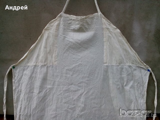 Стара престилка от домашно платно, снимка 2 - Антикварни и старинни предмети - 18412017