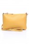 GIANNI NOTARO нова дамска чанта естествена кожа жълта, снимка 1 - Чанти - 24272591