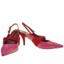 ПРОМО 🍊 RED OR DEAD 🍊 Дамски обувки кожа и велур ULTRA CHIC 37 номер нови с кутия, снимка 4