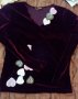 Ефектна блуза, снимка 1 - Блузи с дълъг ръкав и пуловери - 22947084