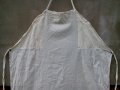 Стара престилка от домашно платно, снимка 2