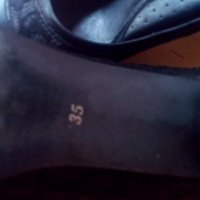  Обувки от ест.кожа и дантела GIDO, снимка 9 - Дамски ежедневни обувки - 19504352