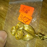 Стара брошка бронз - 189 цвете, снимка 3 - Антикварни и старинни предмети - 23970911