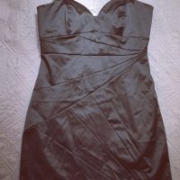 Дамска черна рокля, снимка 1 - Рокли - 21155323