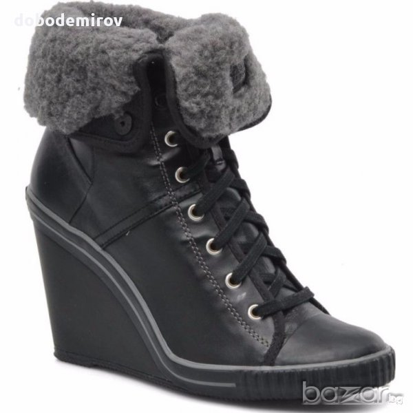 Нови дамски боти платформа G-STAR RAW Gradient Prestige Fold Down leather оригинал, снимка 1