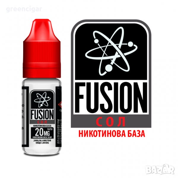 Никотиновa сол FUSION by Halo 20mg/10ml, снимка 1