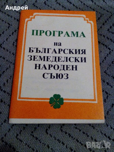 Стара програма на БЗНС 1990, снимка 1