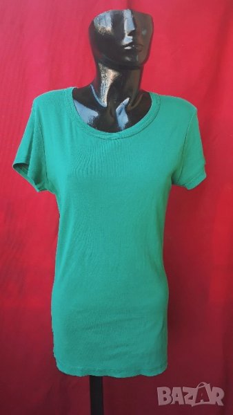 Зелена тениска - туника Л, снимка 1