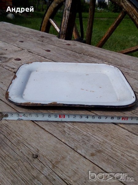 Емайлиран поднос, снимка 1