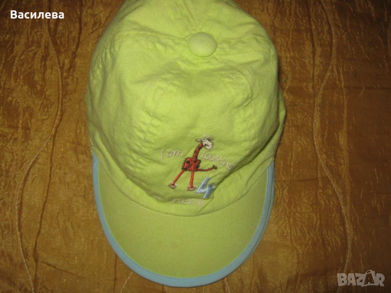 Бебешка шапка с козирка за слънце, снимка 1