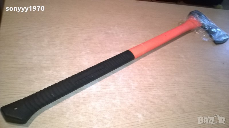 ПОРЪЧАНА-ГОЛЯМА брадва-фибро дръжка-87х20см, снимка 1