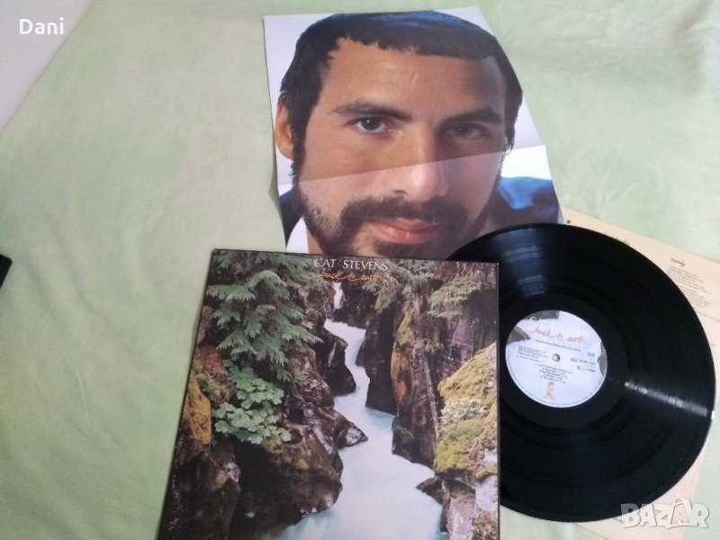  Cat Stevens ‎– Back To Earth - грамофонна плоча, снимка 1