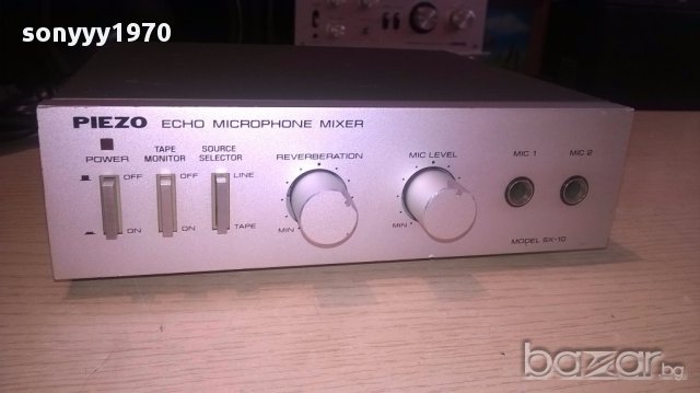 Piezo sx-10-made in japan-внос швеицария, снимка 2 - Ресийвъри, усилватели, смесителни пултове - 16556903