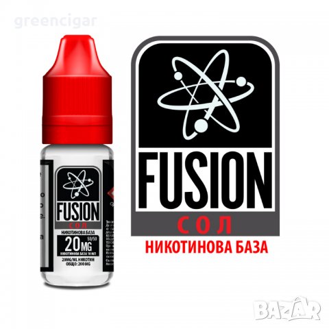 Никотиновa сол FUSION by Halo 20mg/10ml, снимка 1 - Други - 23044008