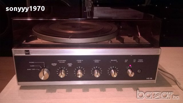 Dual type hs38 made in germany-ретро-внос швеицария, снимка 3 - Ресийвъри, усилватели, смесителни пултове - 15866874