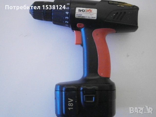 винтоверт blackspur 18 V