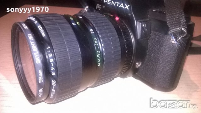 pentax+takumar-a zoom/hoya 58mm skylight japan-внос англия, снимка 1