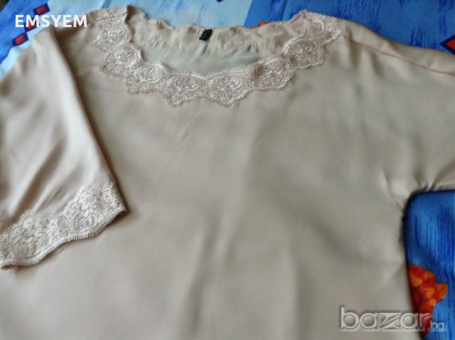 дамска копринена блуза , снимка 13 - Блузи с дълъг ръкав и пуловери - 21444873